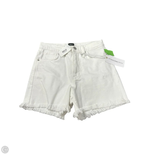 Shorts By Just Black In White Denim, Size: S