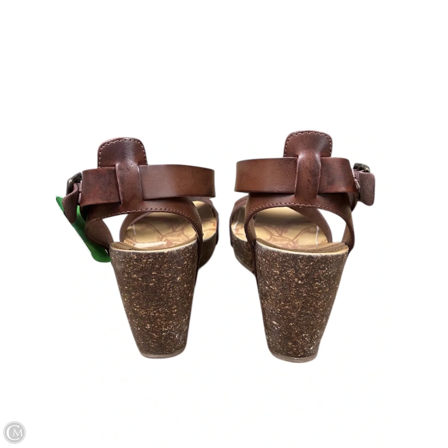 Sandals Heels Wedge By Blowfish In Brown, Size: 8