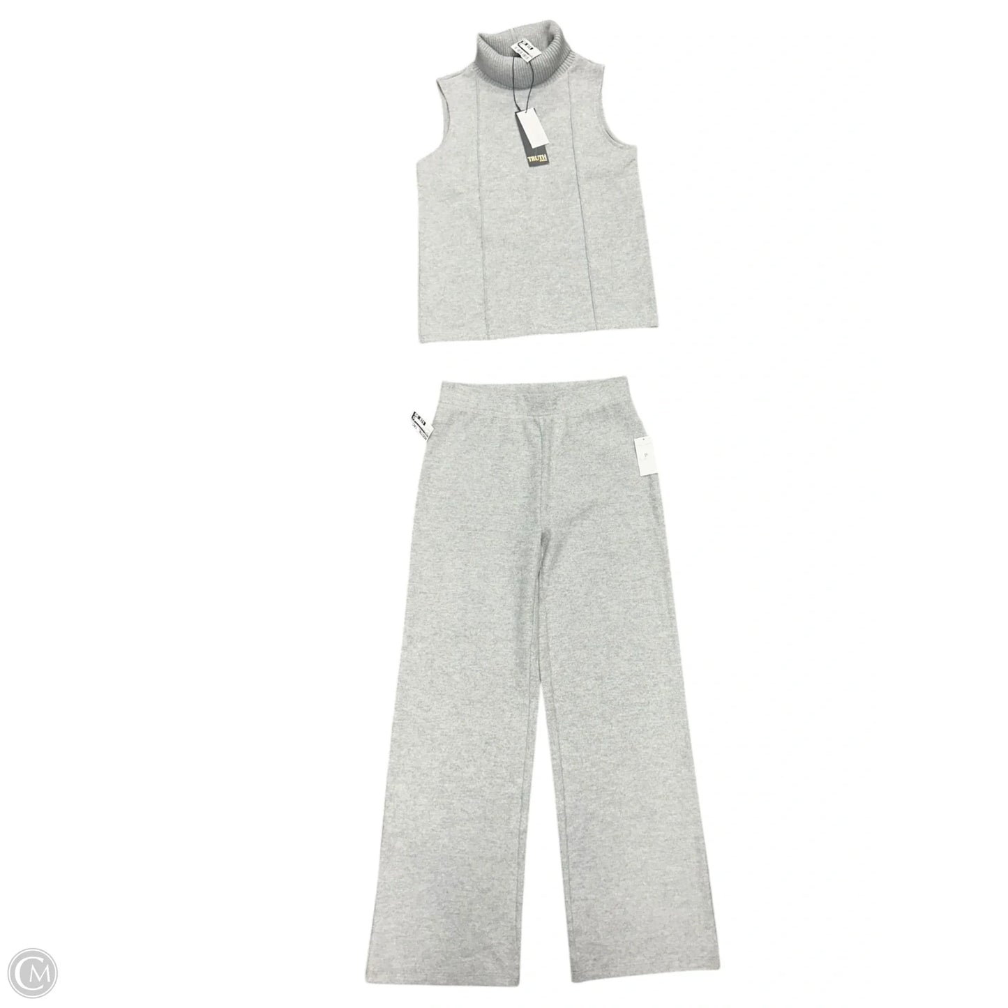 Pants Set 2pc By Truth In Grey, Size: S