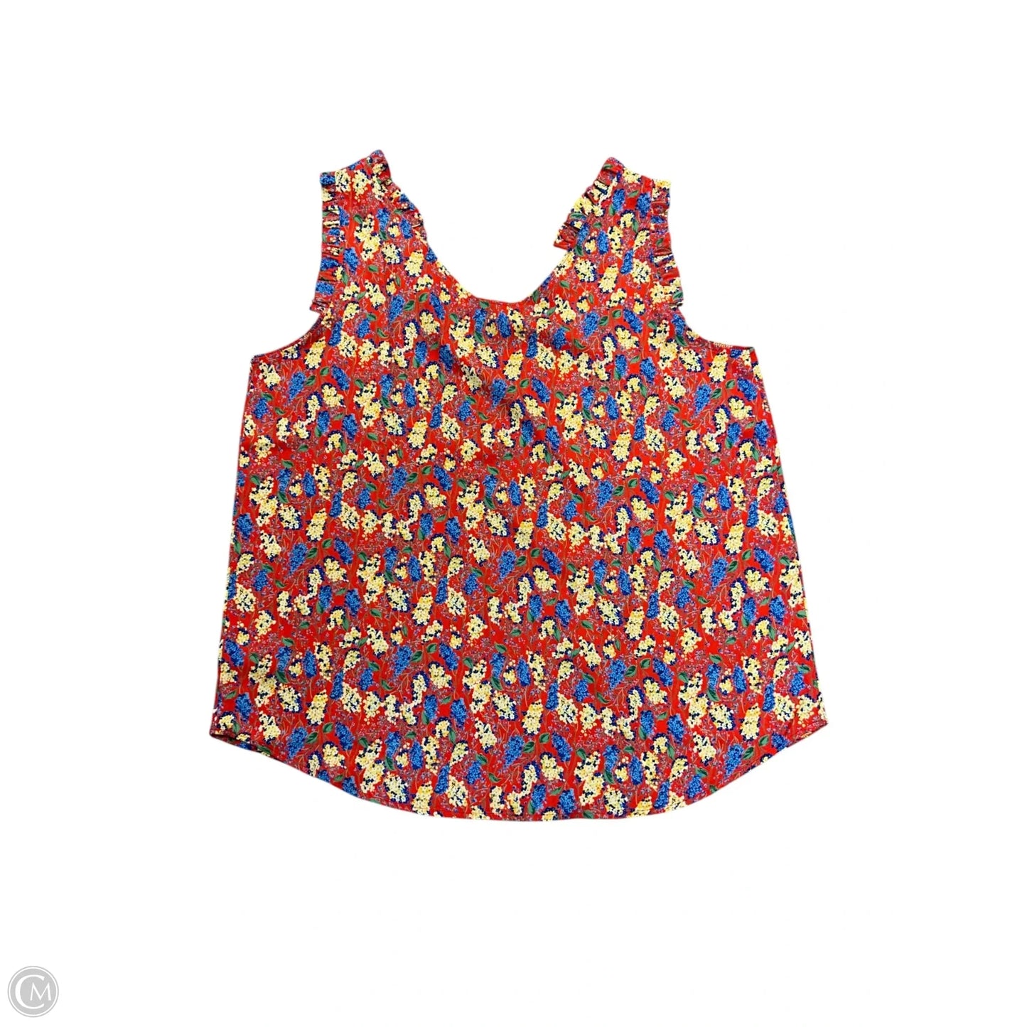 Top Sleeveless By Hailey & Co In Red, Size: 1x