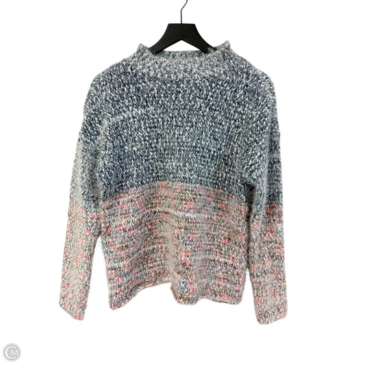 Sweater By Maurices In Blue & Pink, Size: M