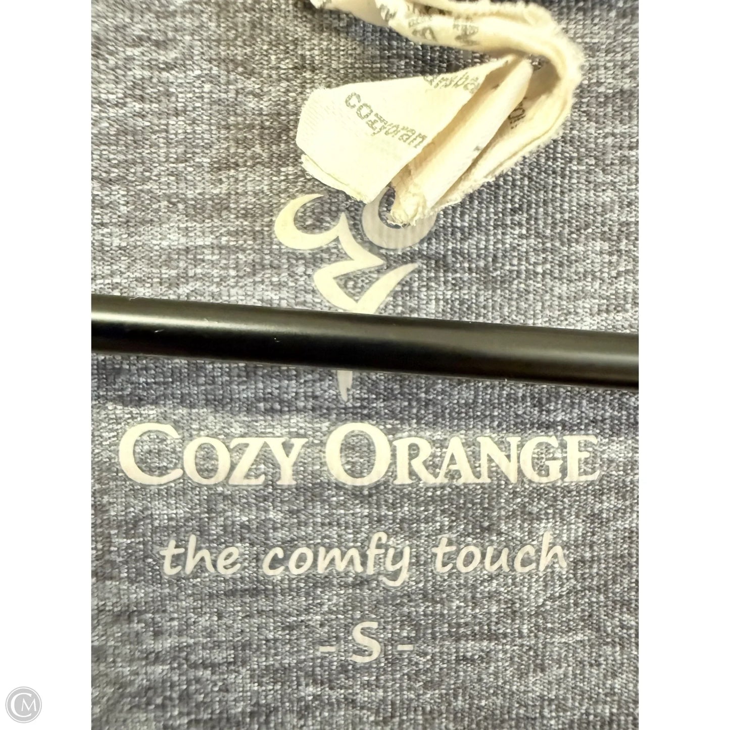 Athletic Top Long Sleeve Crewneck By Cme In Grey, Size: S