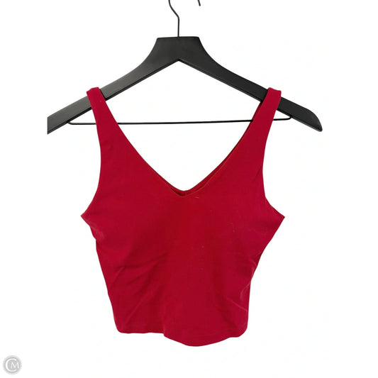 Athletic Tank Top By Athleta In Red, Size: Xs