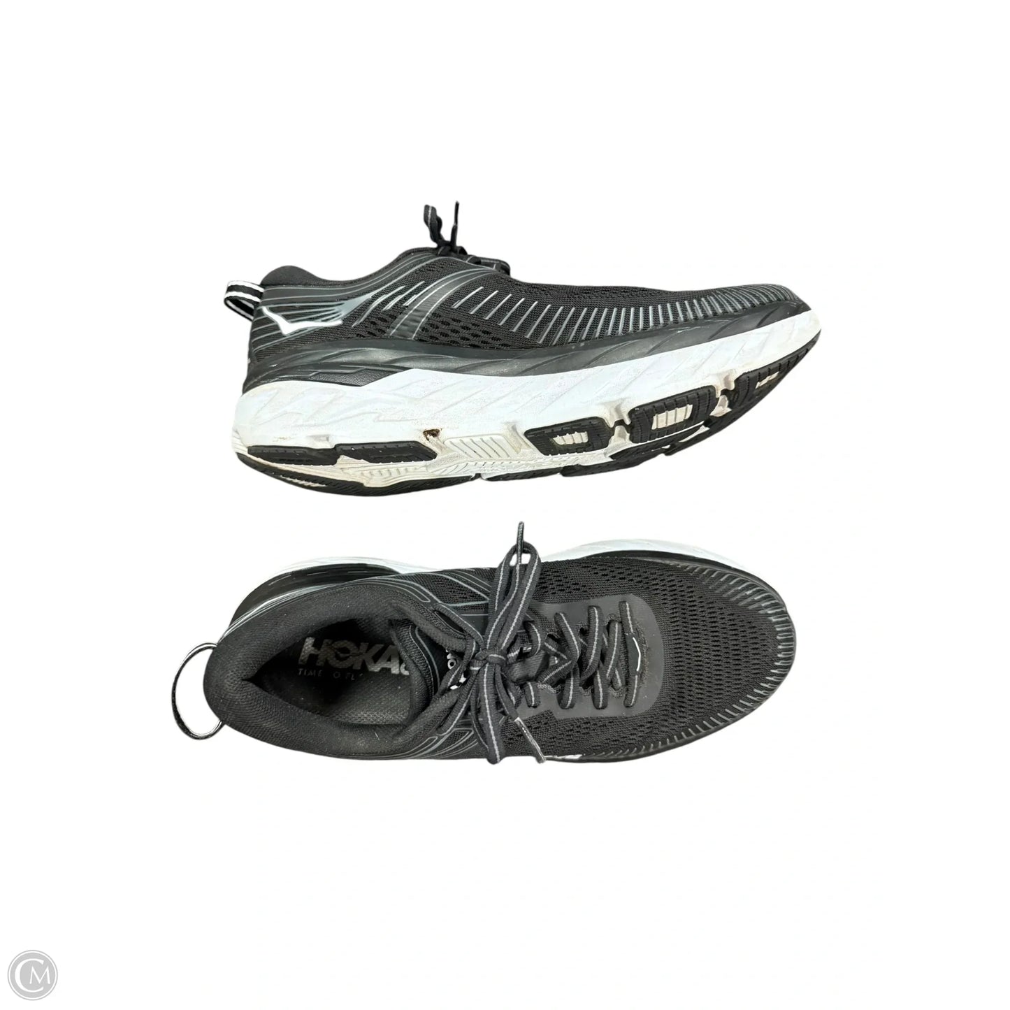 Shoes Athletic By Hoka In Black, Size: 9