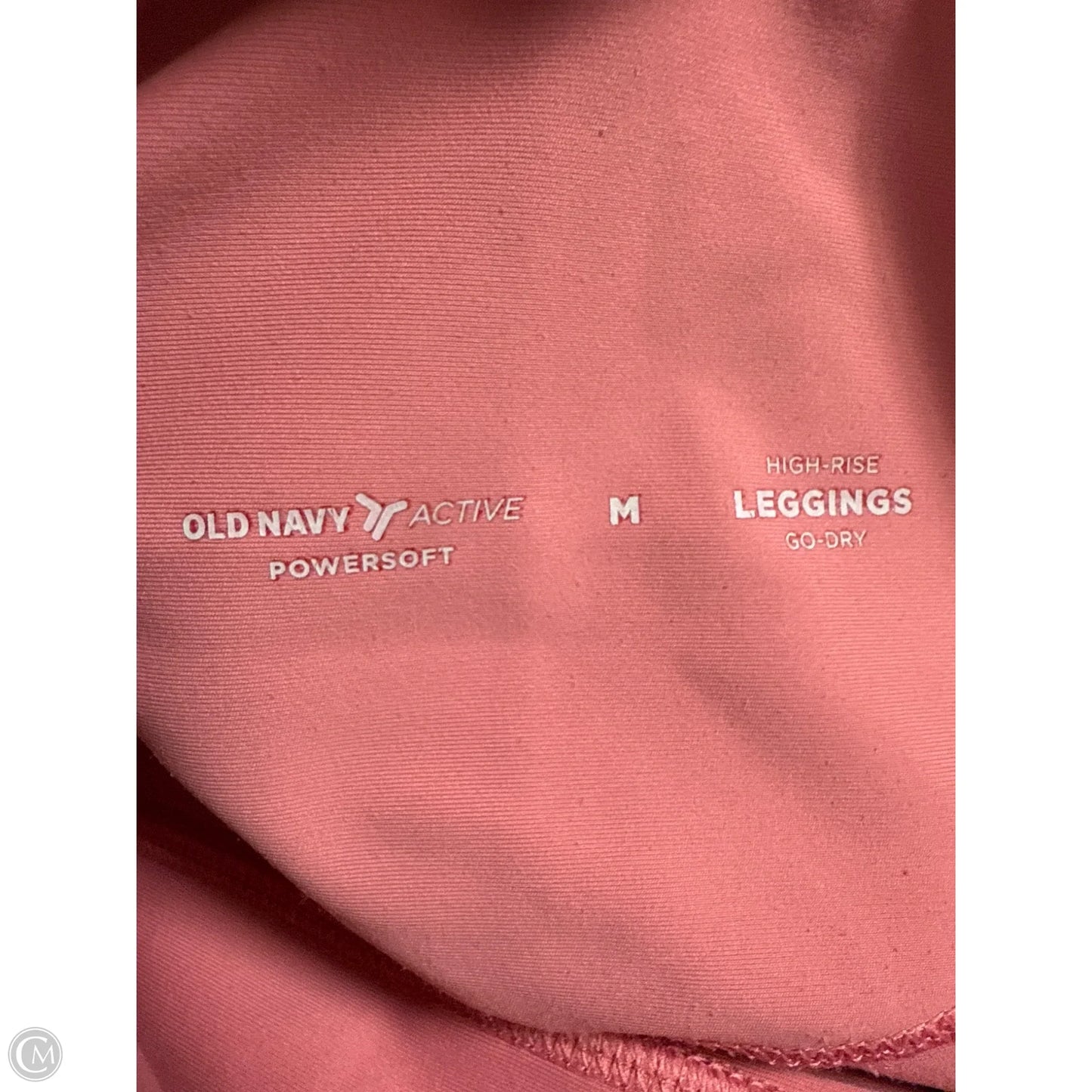 Athletic Leggings By Old Navy In Pink, Size: M