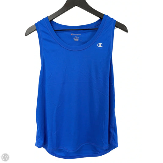 Athletic Tank Top By Champion In Blue, Size: Xl