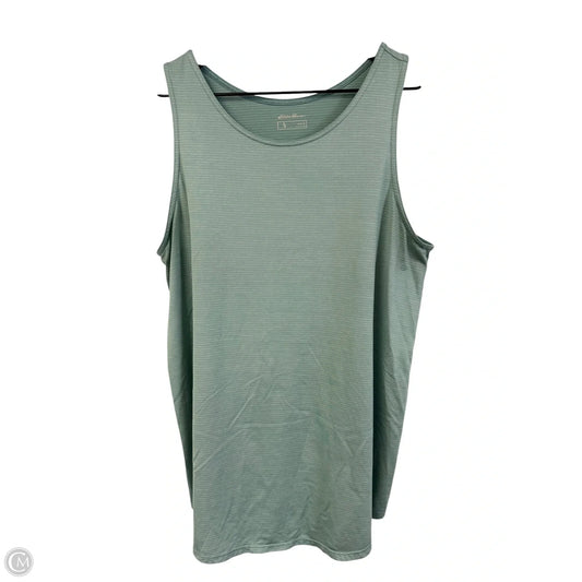 Athletic Tank Top By Eddie Bauer In Green, Size: L