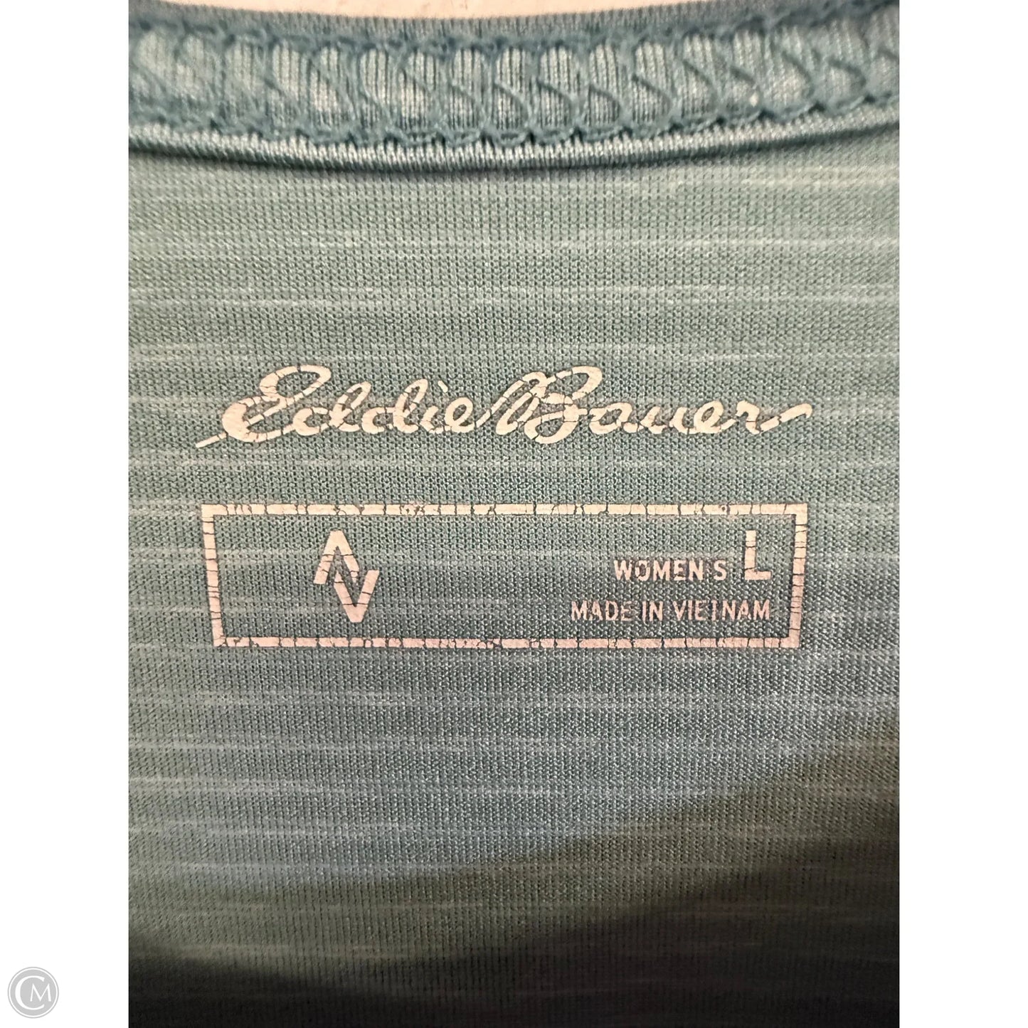 Athletic Tank Top By Eddie Bauer In Green, Size: L