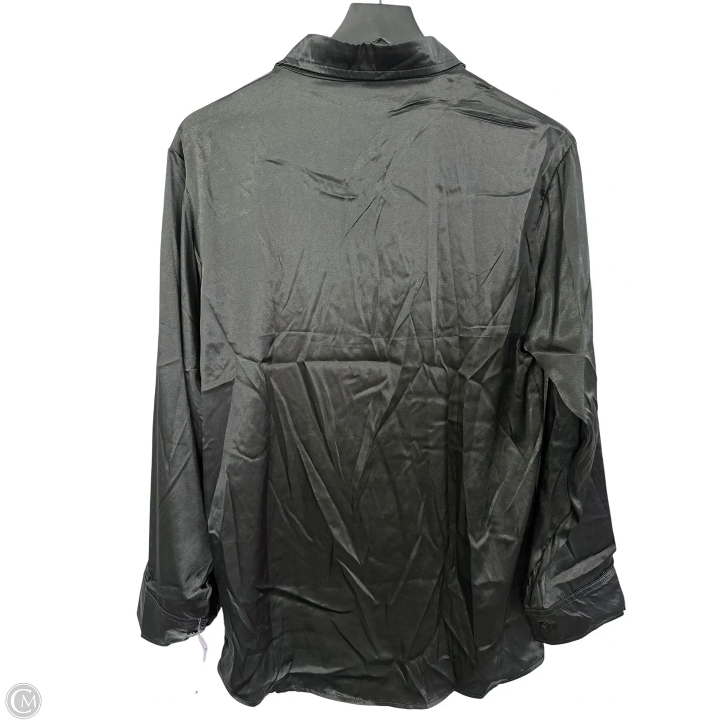Blouse Long Sleeve By Cmf In Black, Size: S