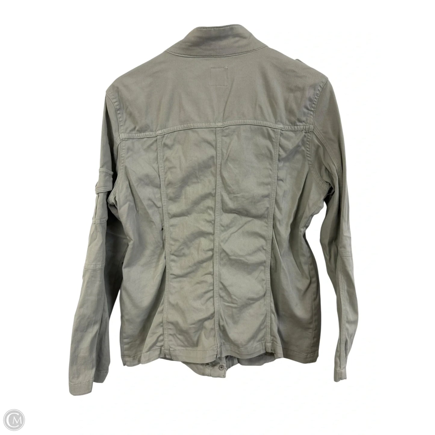 Jacket Denim By Kensie In Green Denim, Size: Xl
