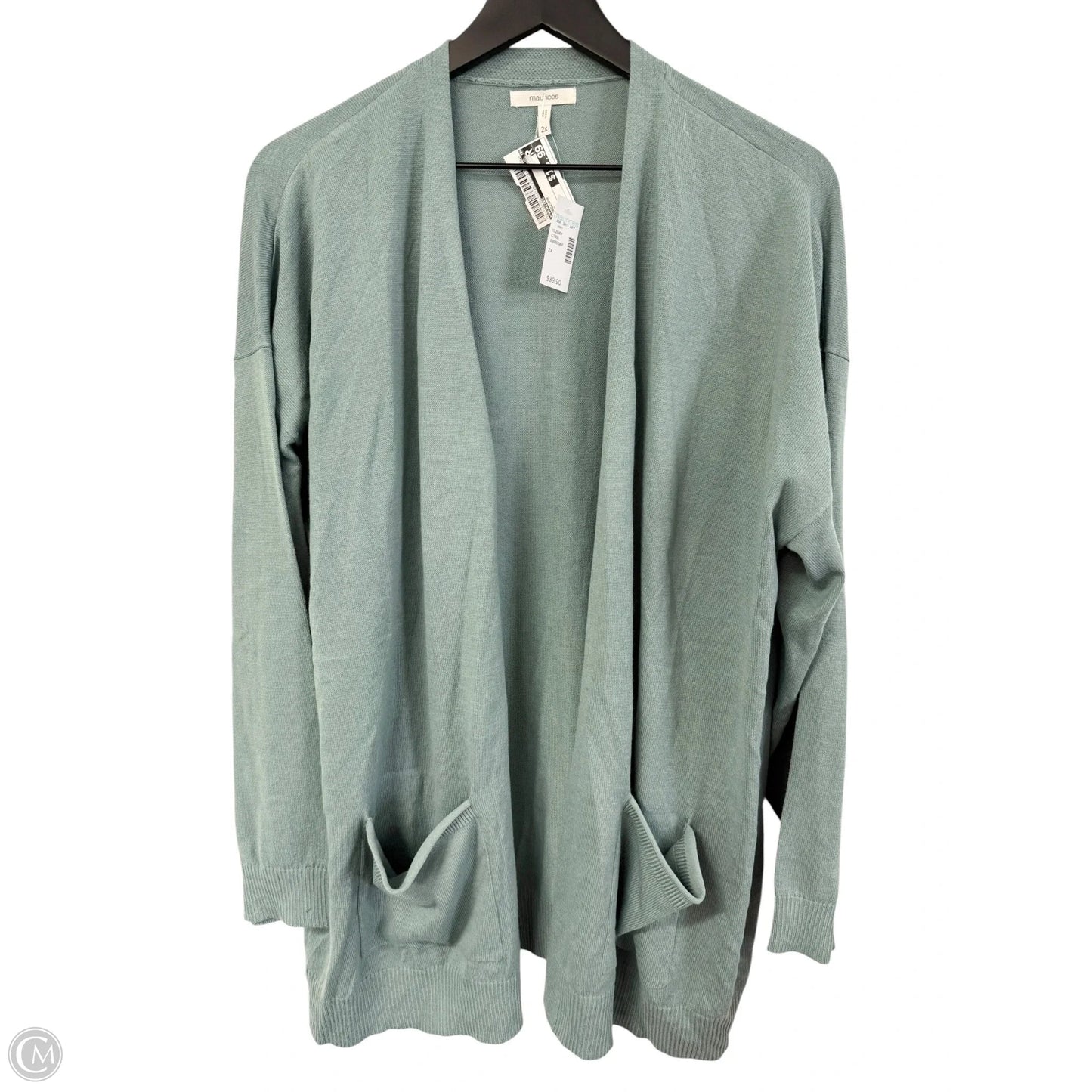 Cardigan By Maurices In Blue, Size: 2x