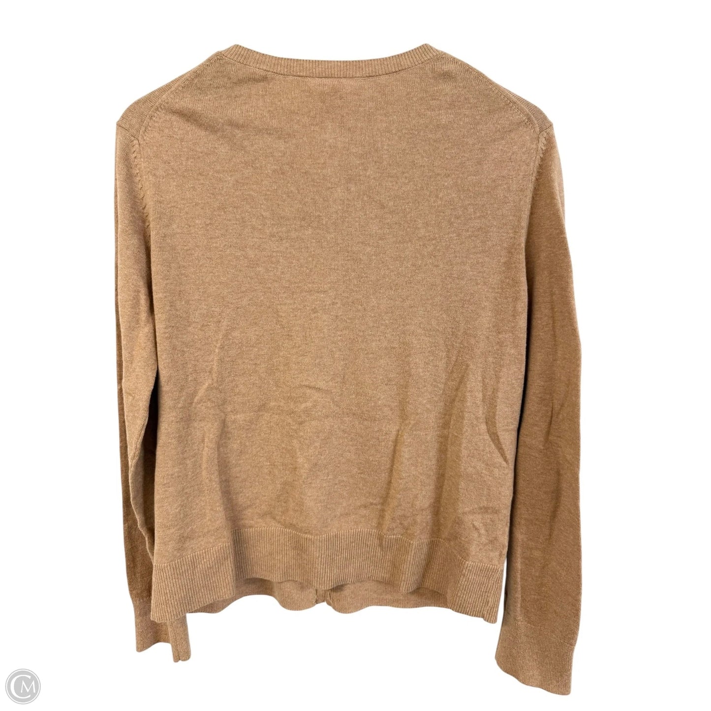 Cardigan By Gap In Tan, Size: L