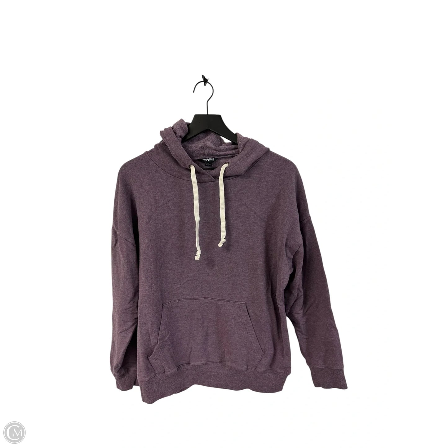 Sweatshirt Hoodie By Buffalo David Bitton In Purple, Size: L
