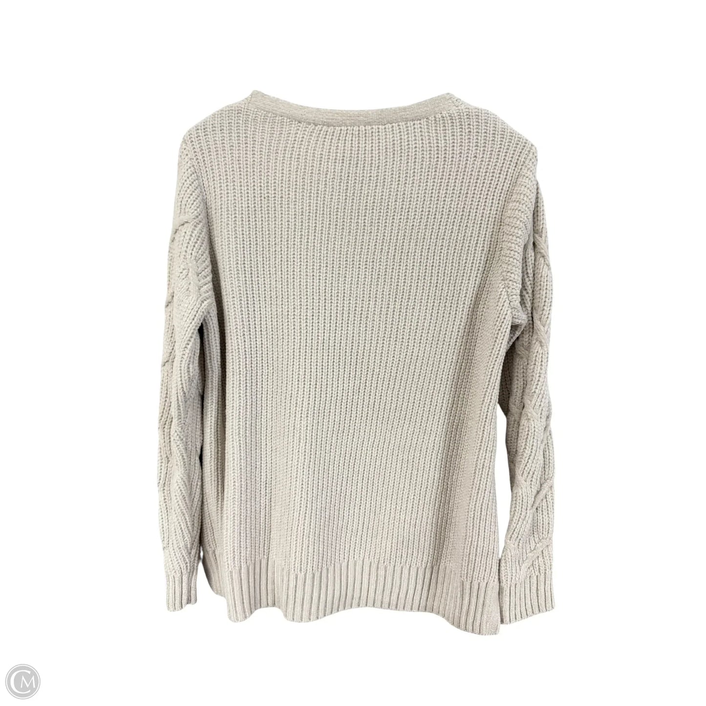 Sweater By Soft Surroundings In Cream, Size: L