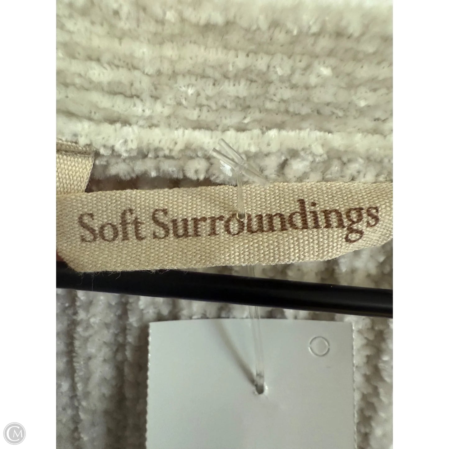 Sweater By Soft Surroundings In Cream, Size: L