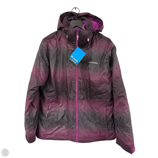 Coat Parka By Columbia In Purple, Size: 1x