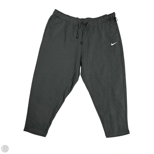 Athletic Pants By Nike Apparel In Black, Size: 2x