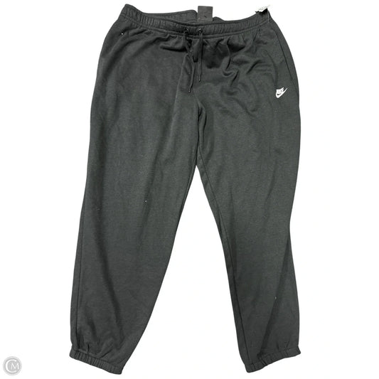 Athletic Pants By Nike Apparel In Black, Size: Xxl