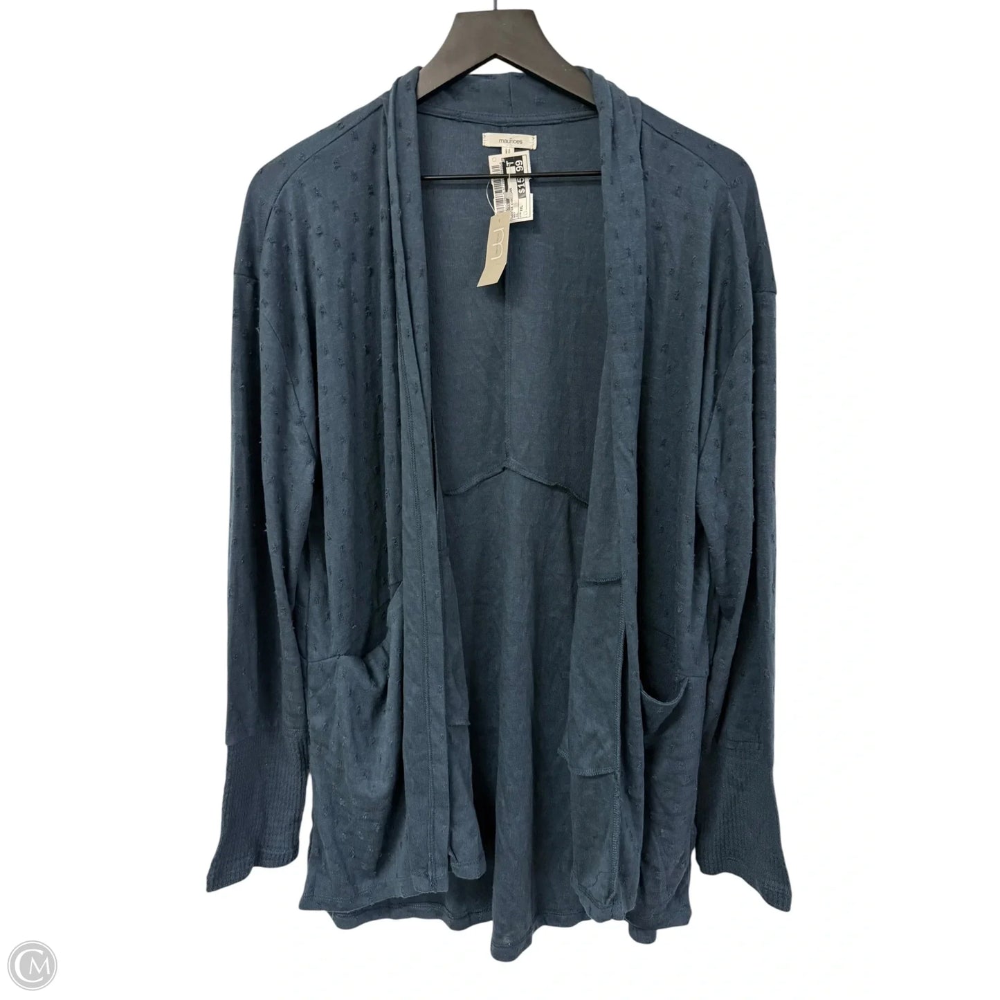Sweater Cardigan By Maurices In Navy, Size: Xxl