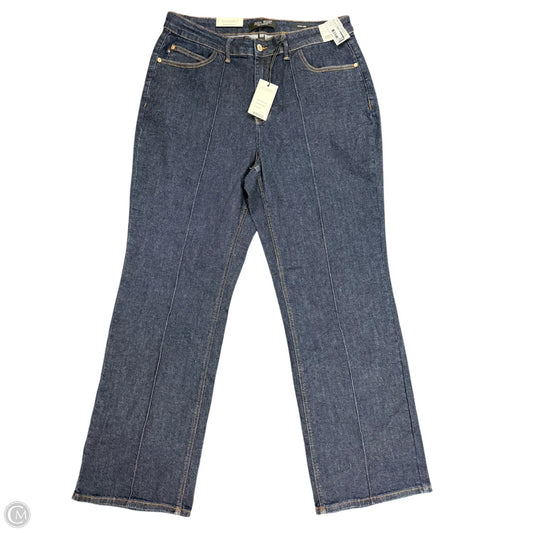 Jeans Wide Leg By Judy Blue In Blue Denim, Size: 18