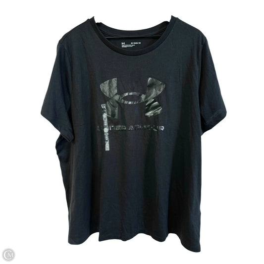 Top Short Sleeve Basic By Under Armour In Black, Size: 2x