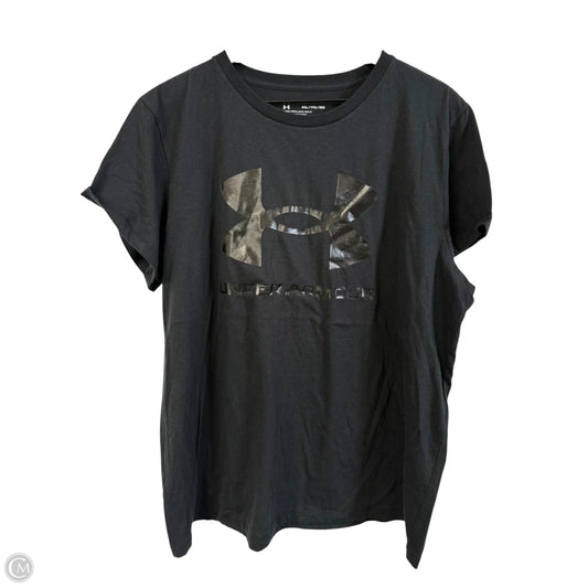Top Short Sleeve Basic By Under Armour In Black, Size: Xxl