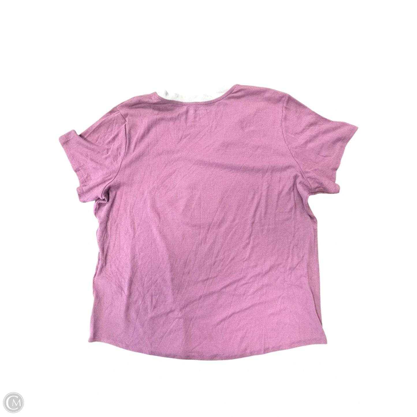 Top Short Sleeve By Harley Davidson In Pink, Size: 2x
