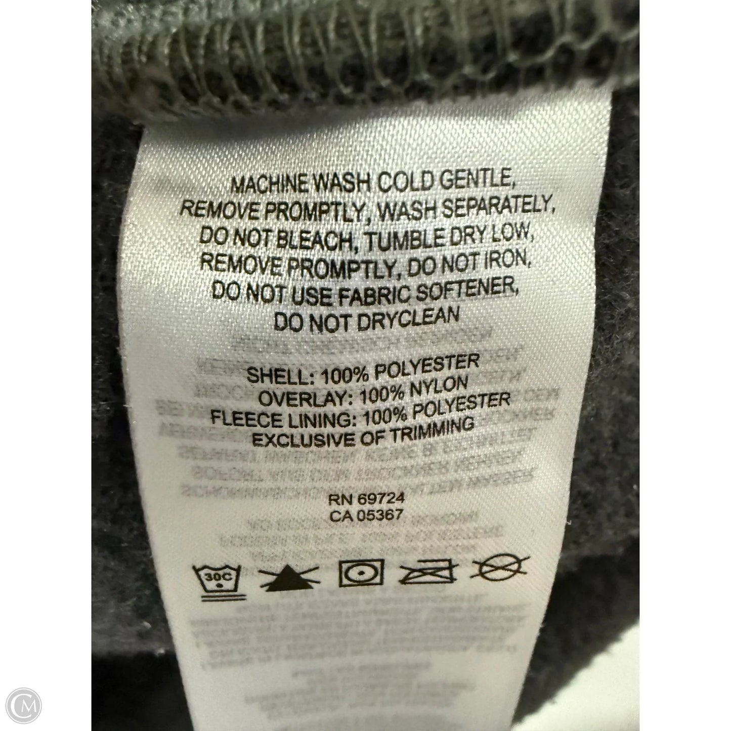 Vest Fleece By Columbia In Black, Size: L