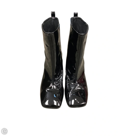 Boots Ankle Heels By Good American In Black, Size: 8