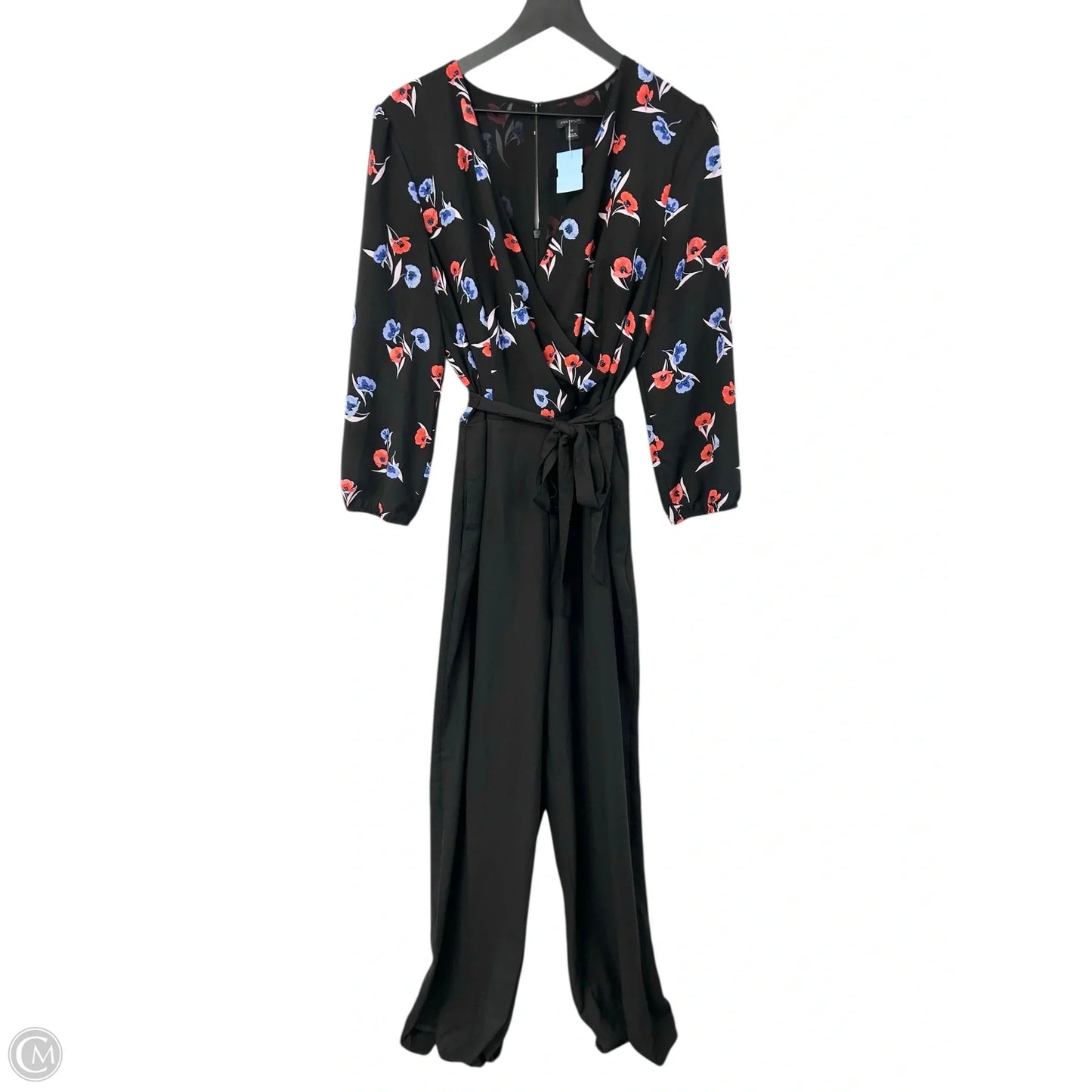 Jumpsuit By Ann Taylor In Black, Size: 10