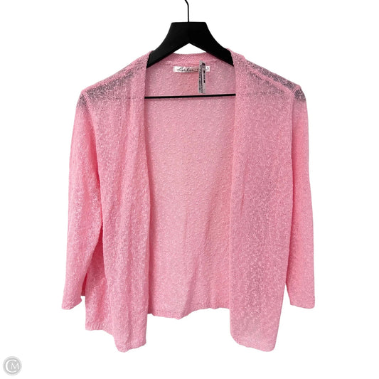 Cardigan By Lulu B In Pink, Size: S
