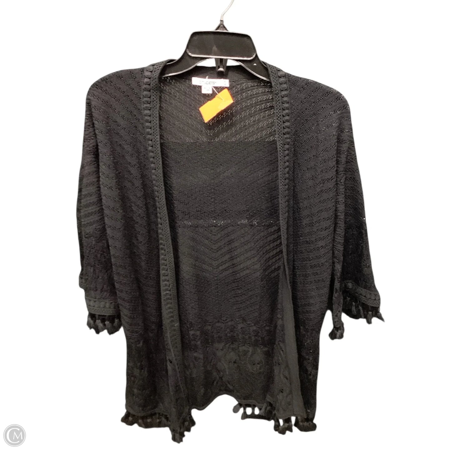 Cardigan By Chicos In Black, Size: Xs