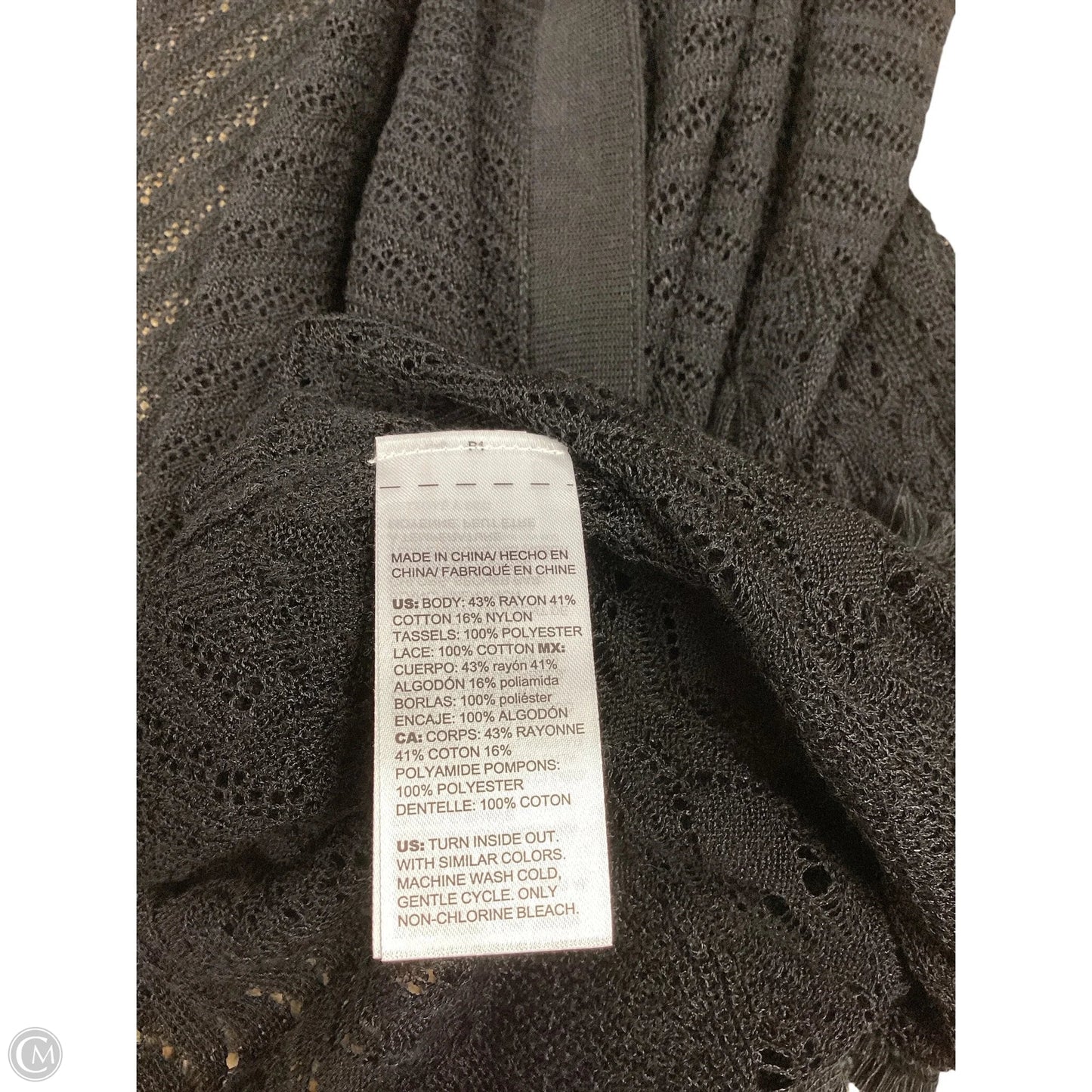 Cardigan By Chicos In Black, Size: Xs