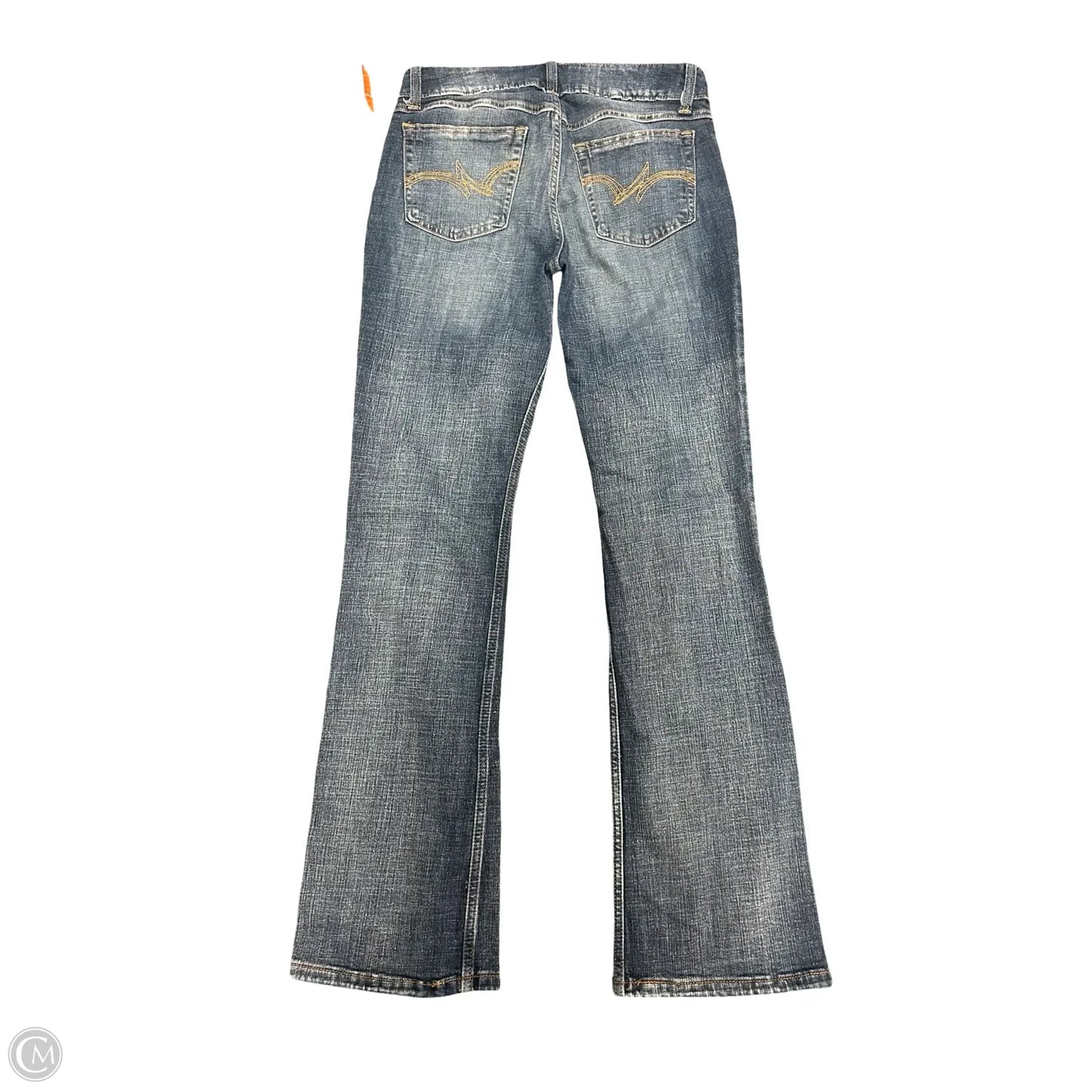 Jeans Boot Cut By Wrangler In Blue Denim, Size: 6