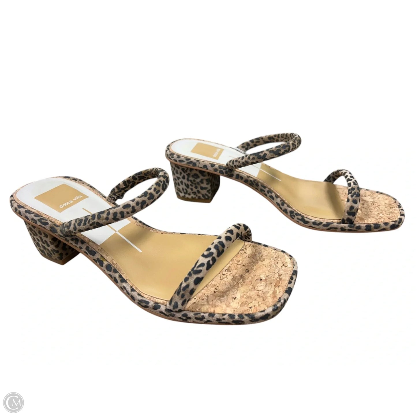 Shoes Heels Block By Dolce Vita In Animal Print, Size: 6