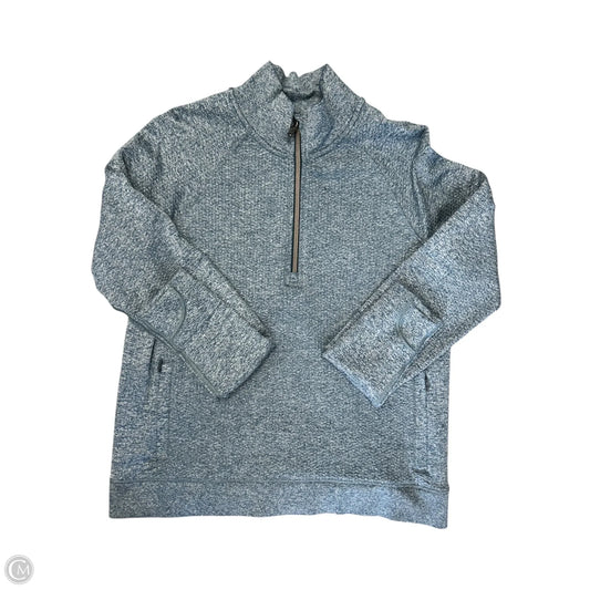 Athletic Top Long Sleeve Collar By Lululemon In Green, Size: 10