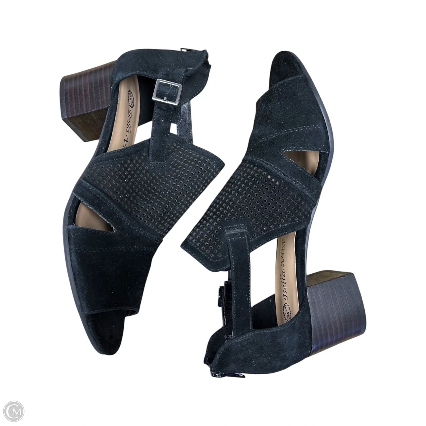 Shoes Heels Block By Clothes Mentor In Black, Size: 8