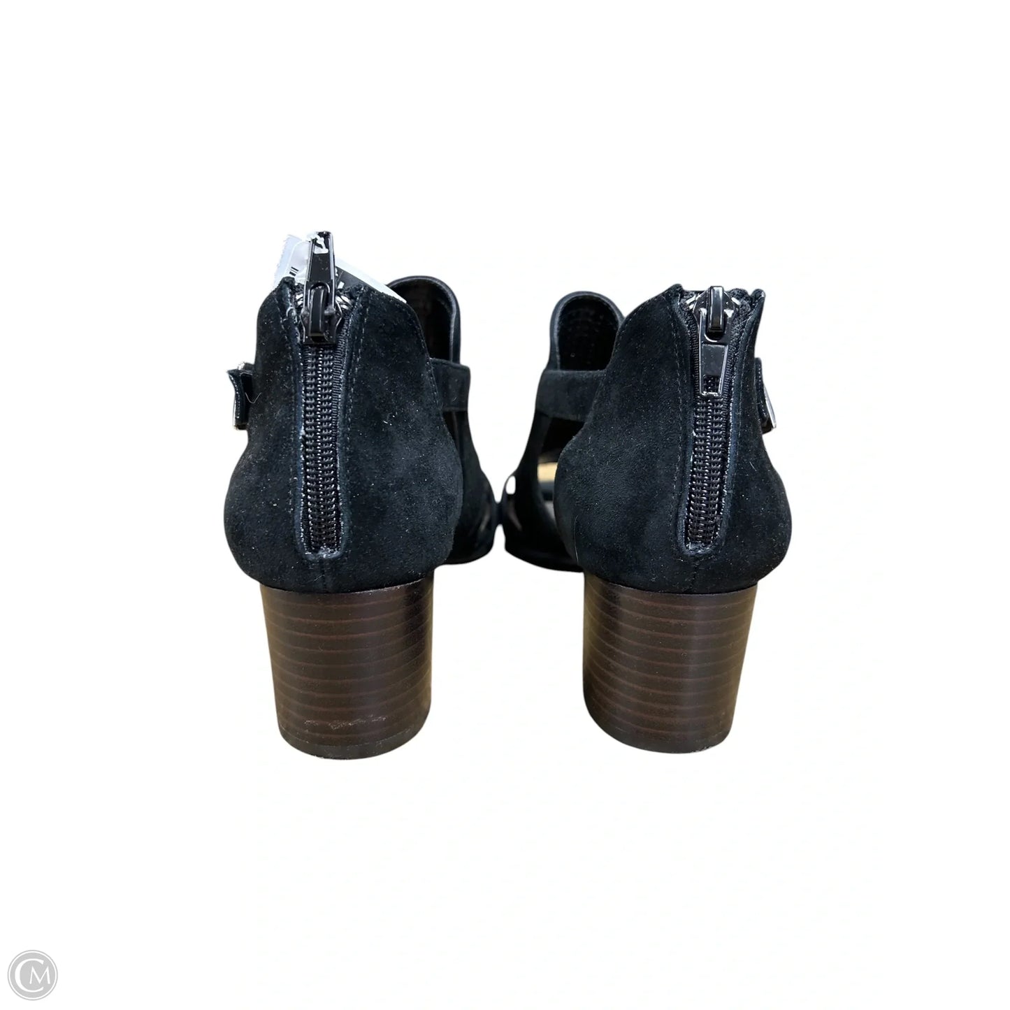 Shoes Heels Block By Clothes Mentor In Black, Size: 8