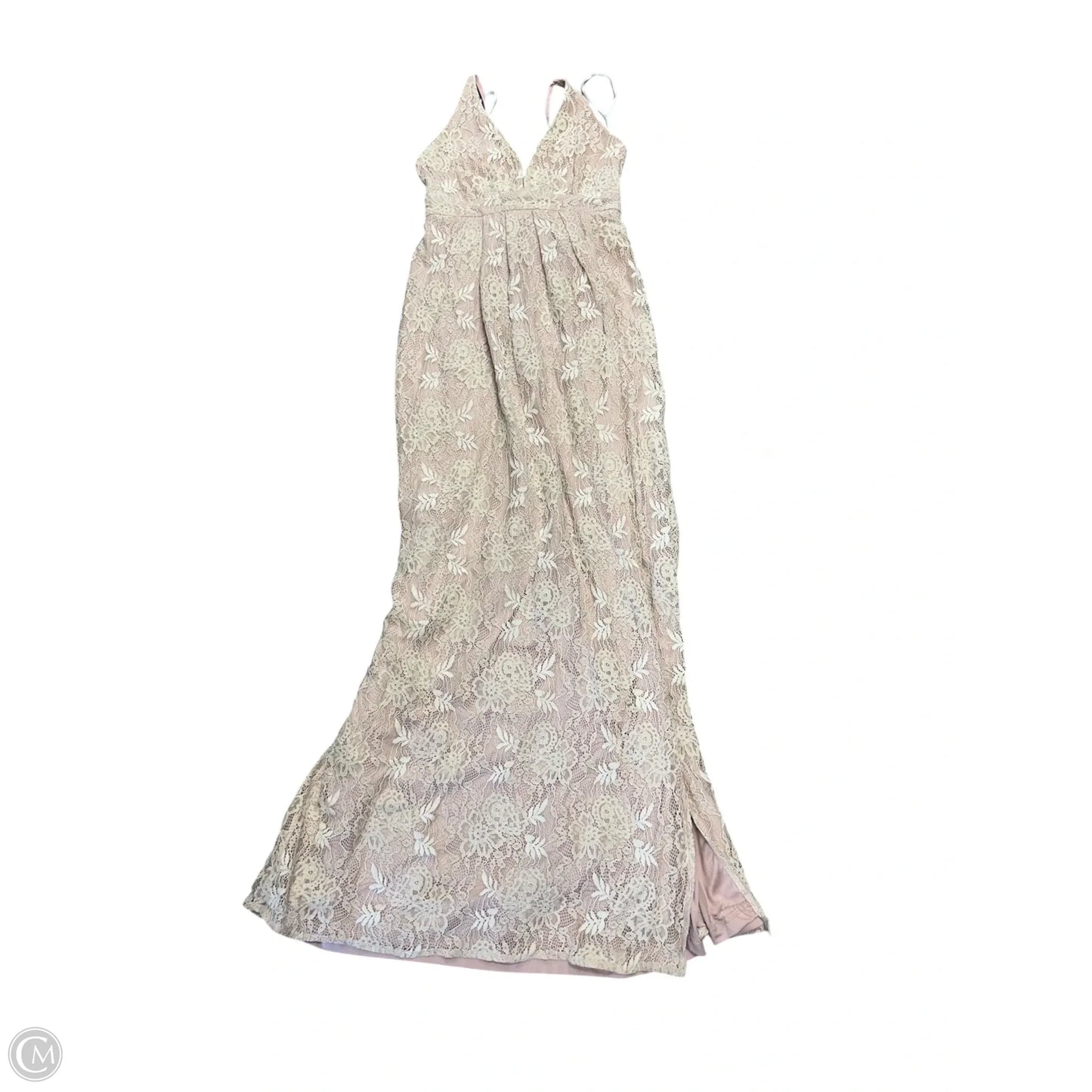 Dress Party Long By Lulus In Pink, Size: M
