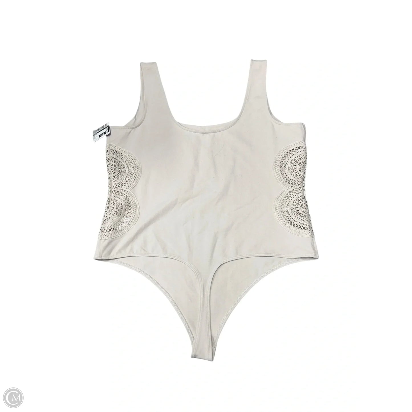 Bodysuit By Express In Tan, Size: Xl