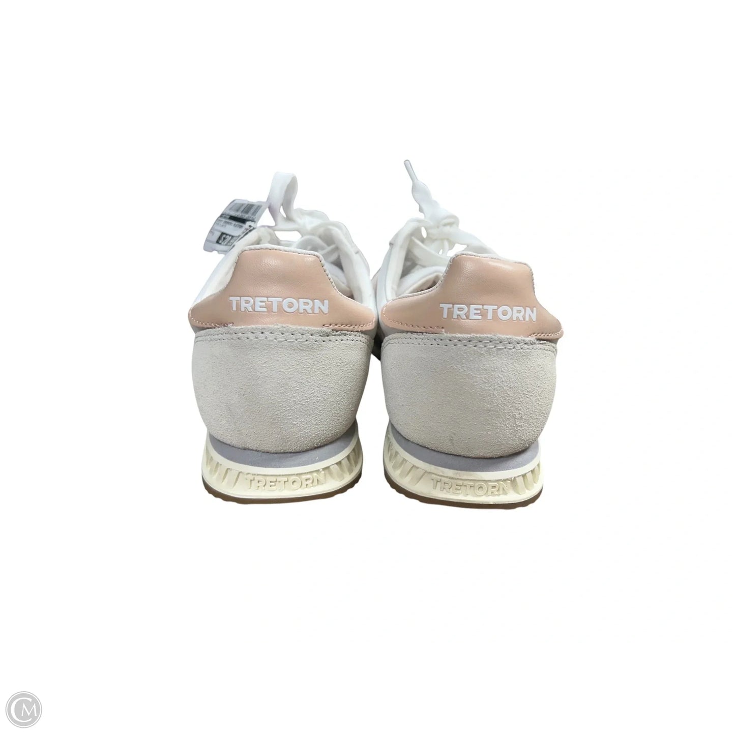 Shoes Sneakers Platform By Tretorn In Pink & White, Size: 8