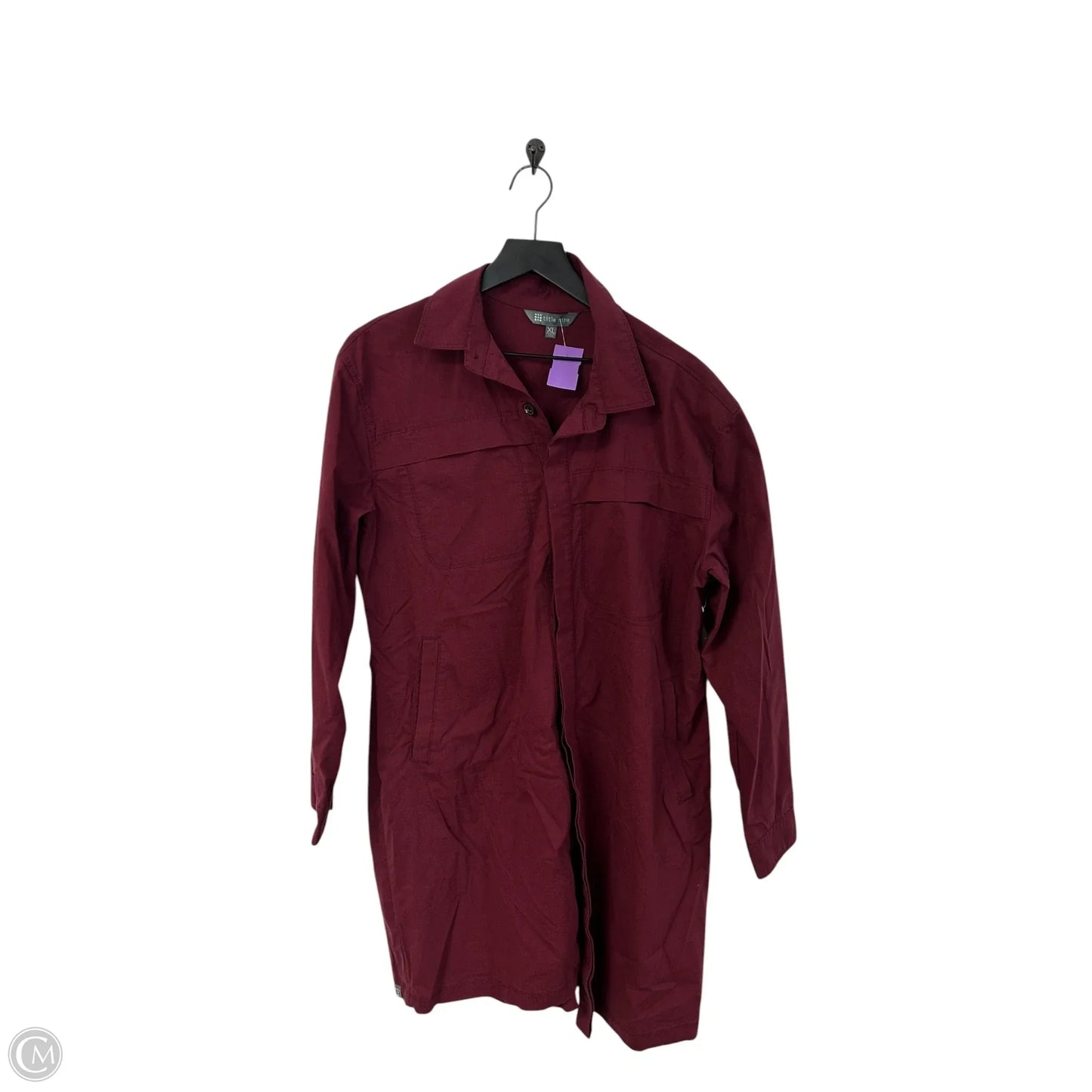 Dress Casual Short By Title Nine In Maroon, Size: Xl