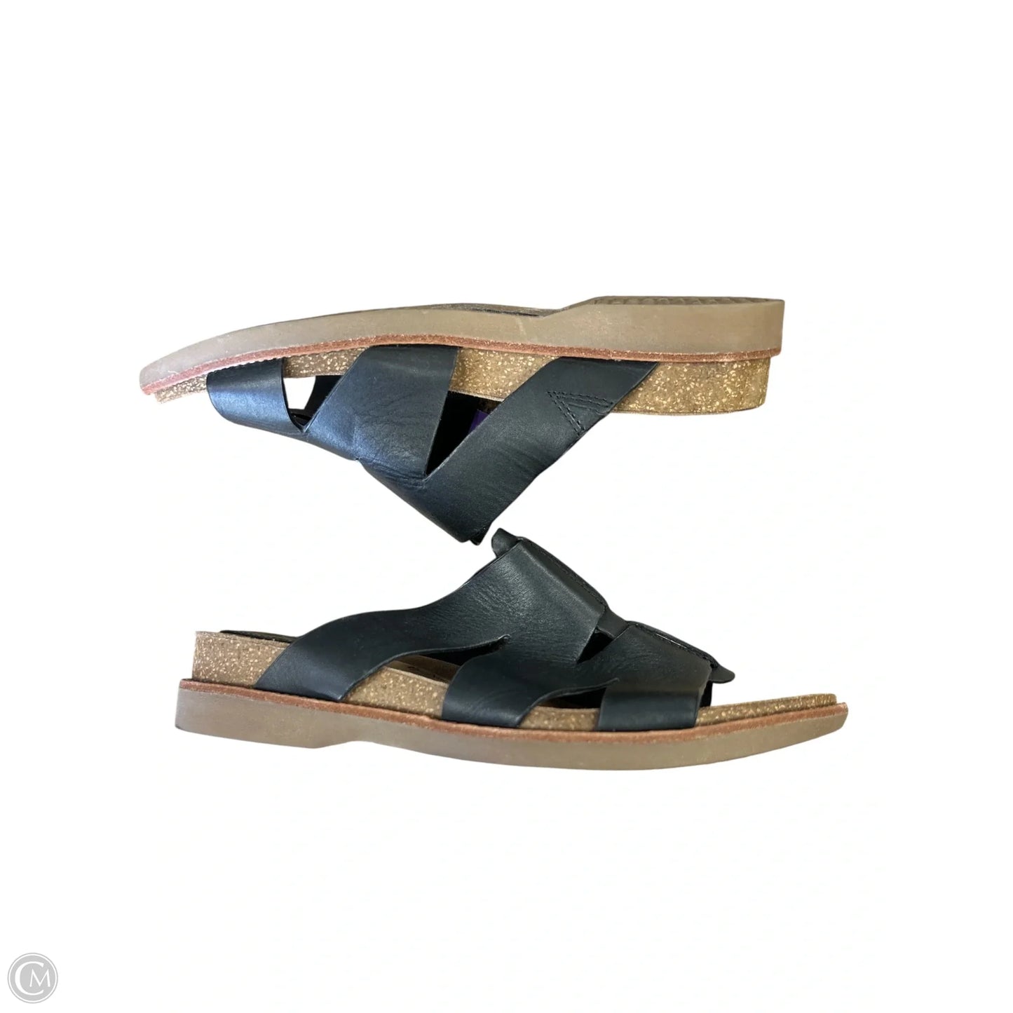 Sandals Flats By Sofft In Black, Size: 8.5