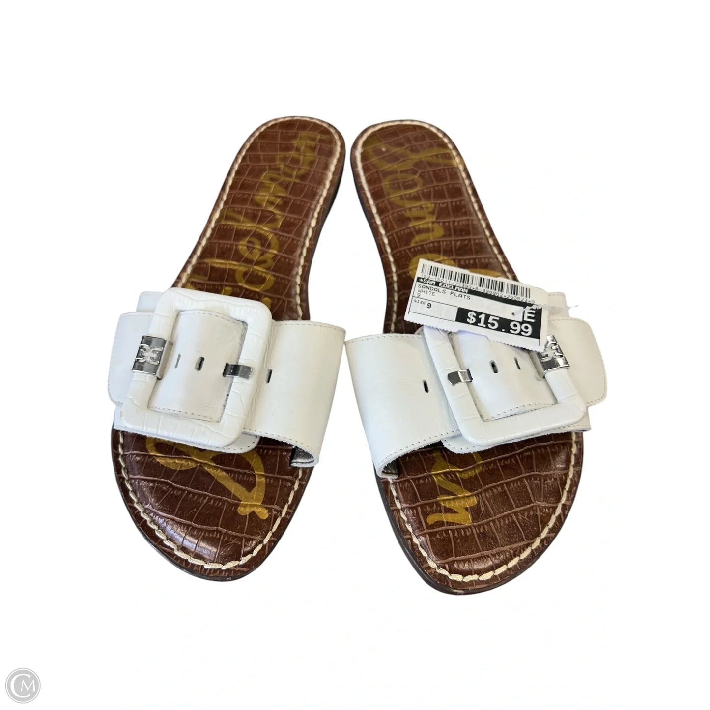 Sandals Flats By Sam Edelman In White, Size: 9