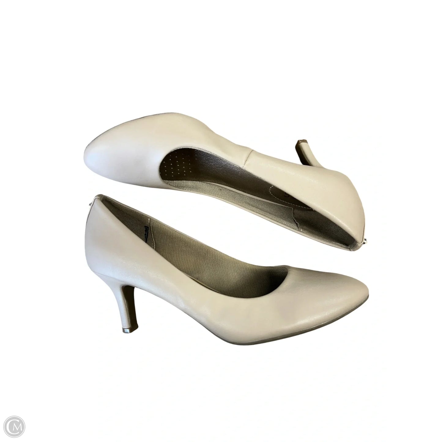 Shoes Heels Kitten By Jones New York In Taupe, Size: 8