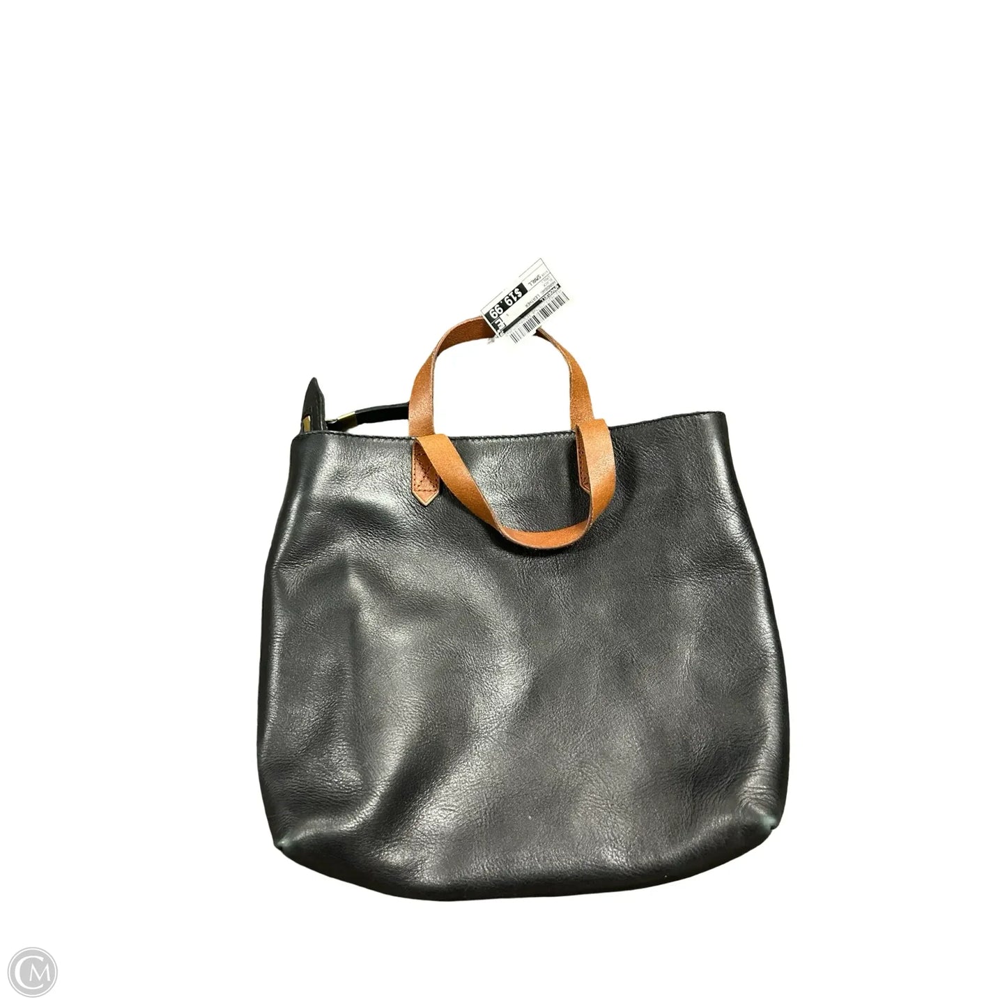 Handbag Leather By Madewell, Size: Small