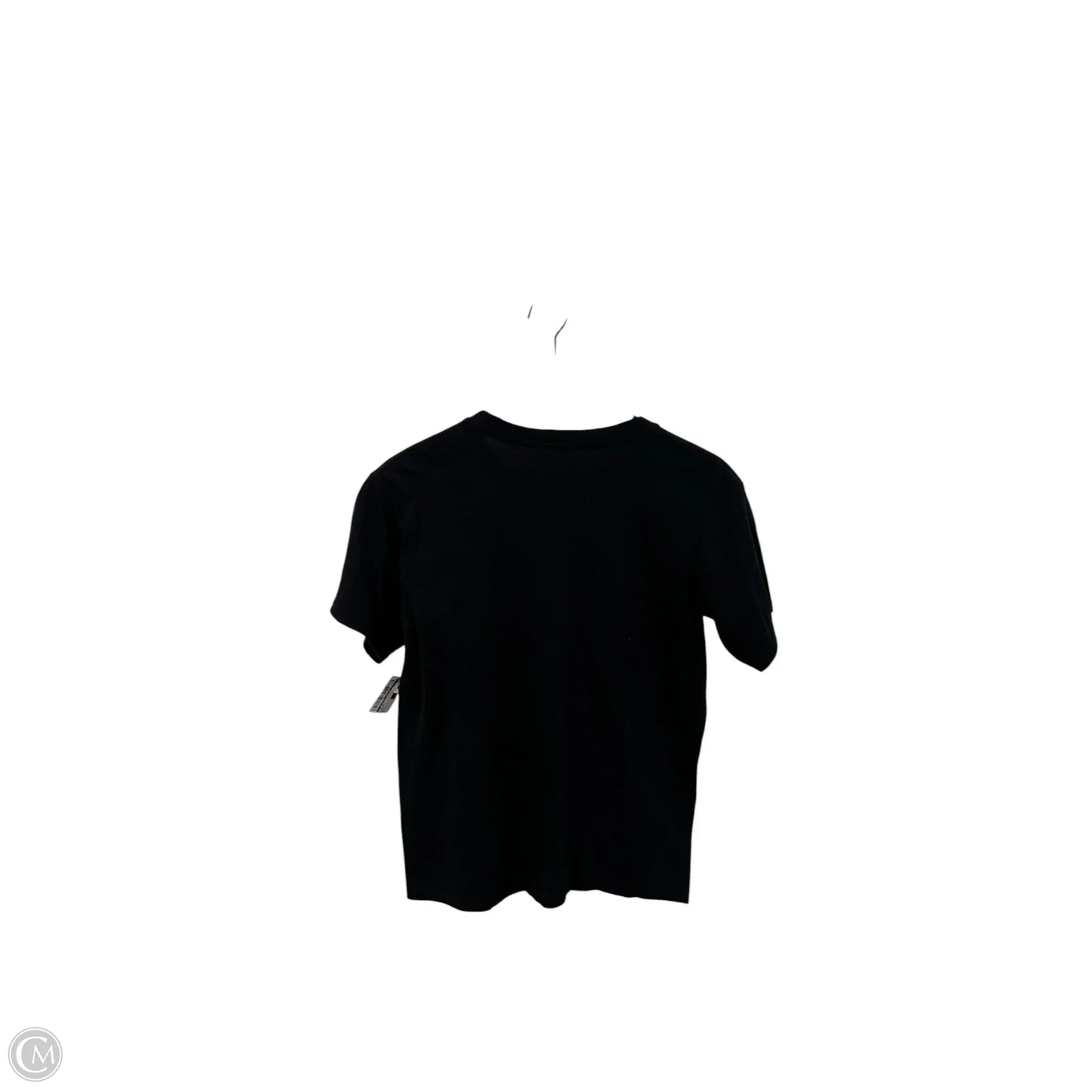 Top Short Sleeve By Clothes Mentor In Black, Size: S