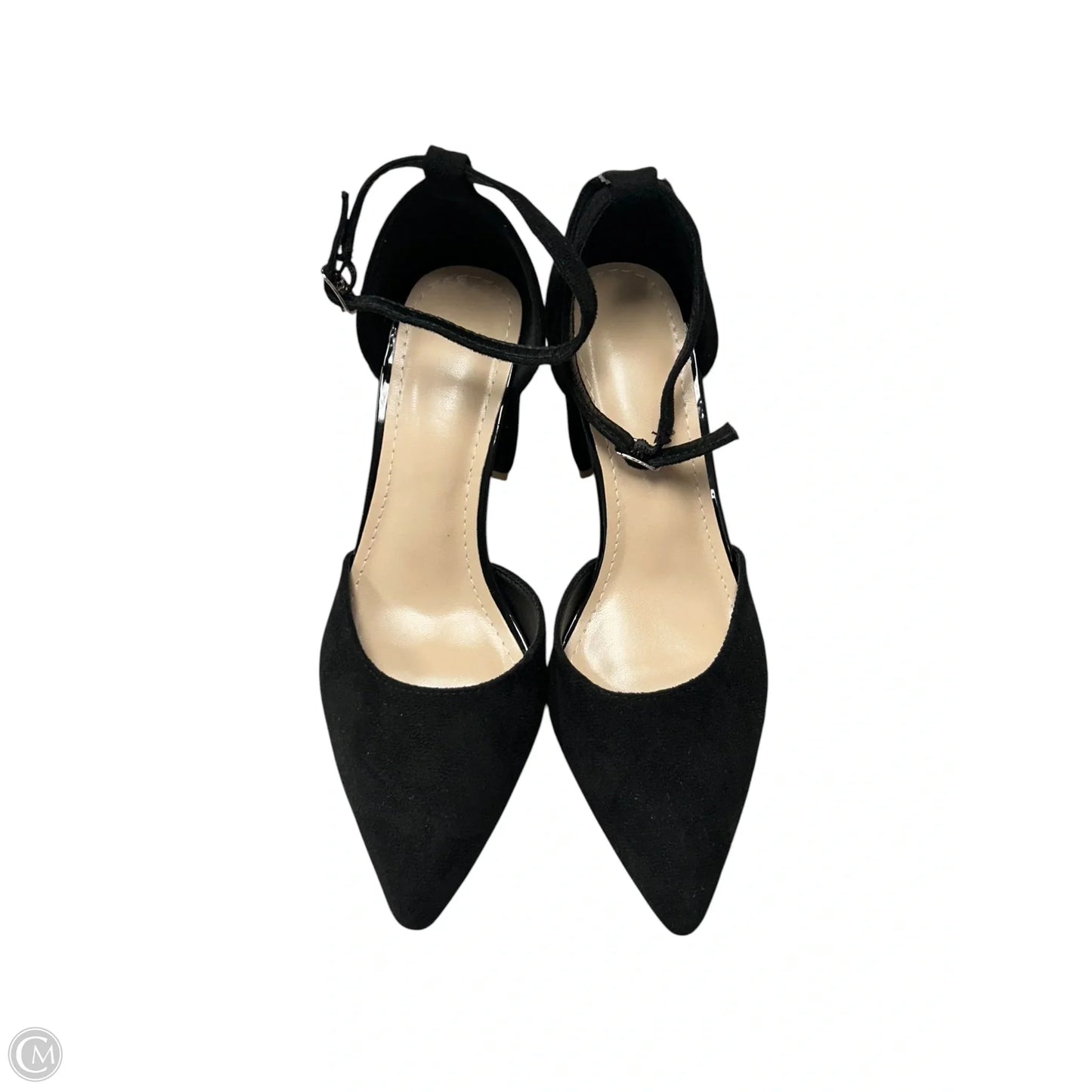 Shoes Heels Block By Clothes Mentor In Black, Size: 7.5