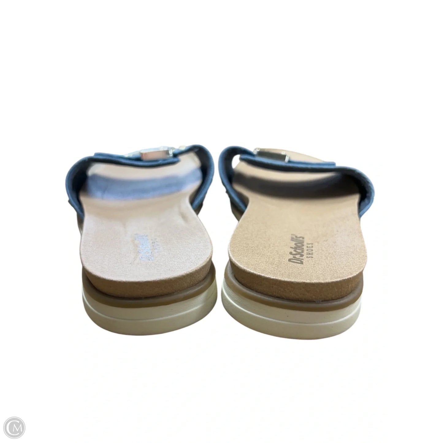 Sandals Flats By Dr Scholls In Blue, Size: 9