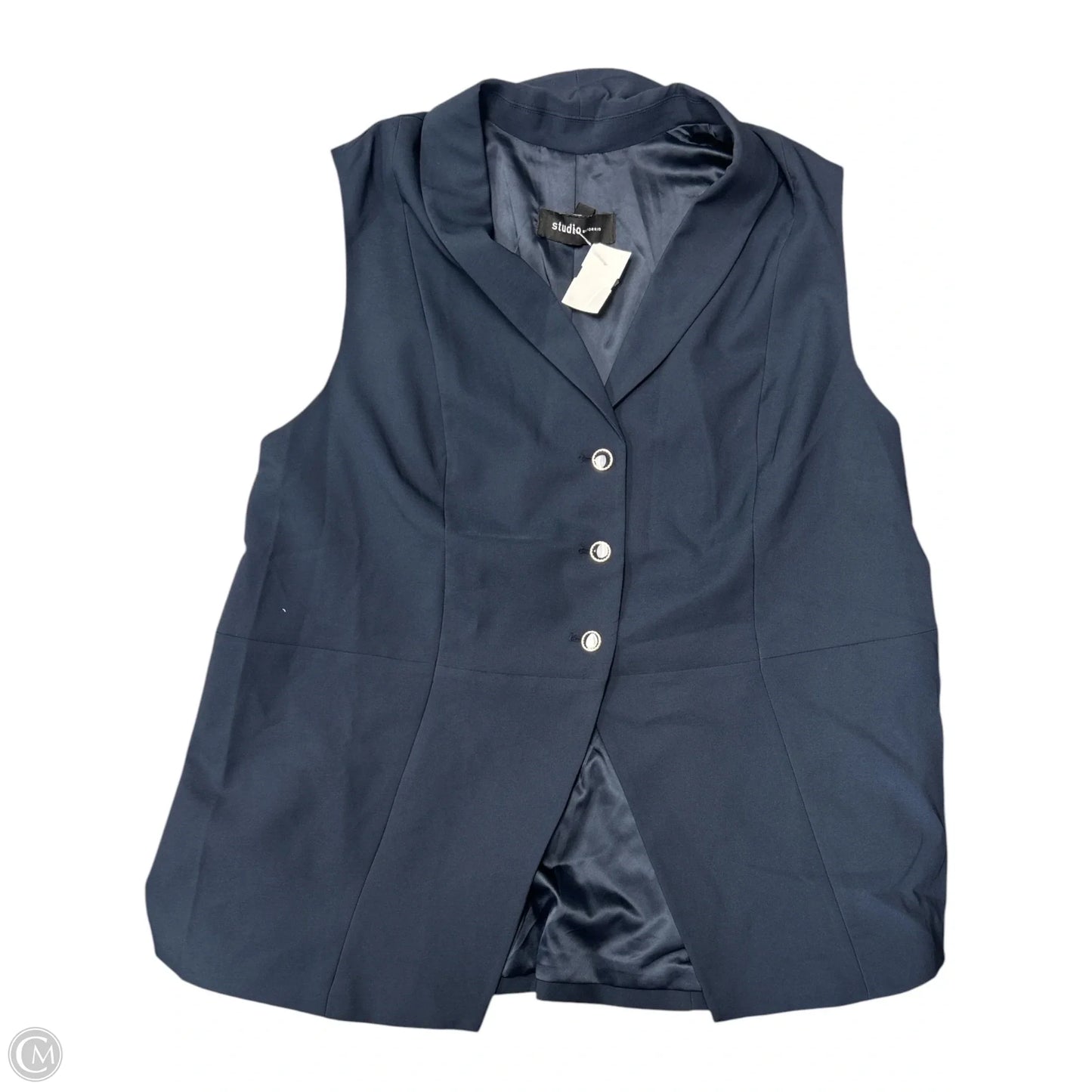 Vest Other By Torrid In Navy, Size: 2x